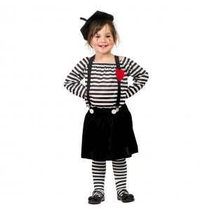 Mime Clown Mädchenverkleidung, die sie am meisten mögen