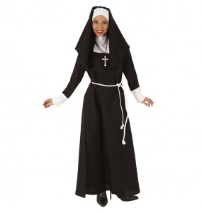 Traditionelle Nonne Kostüm für Damen