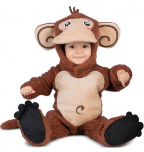 Dschungel-Affe Kostüm für Babys