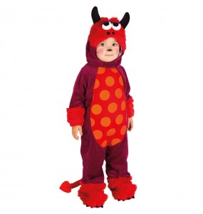 Rotes Monster Kostüm für Babys