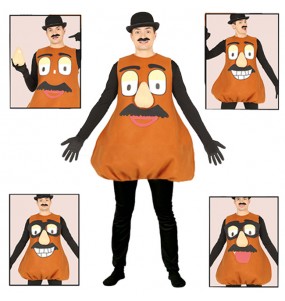 Mr. Potato Erwachseneverkleidung für einen Faschingsabend