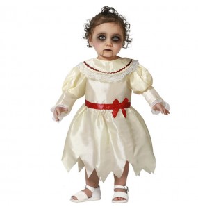 Annabelle-Puppe Kostüm für Babys 