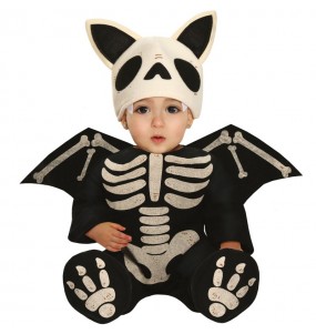 Skelett Fledermaus Verkleidung für Babies mit dem Wunsch, Terror zu verbreiten