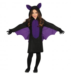 Verkleiden Sie die FledermausMädchen für eine Halloween-Party