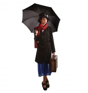 Kostüm Sie sich als Nanny Mary Poppins Kostüm für Damen-Frau für Spaß und Vergnügungen