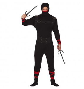 Killer Ninja Erwachseneverkleidung für einen Faschingsabend