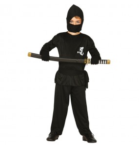 Schwarzer Ninja Kinderverkleidung, die sie am meisten mögen