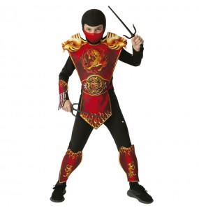 Ninja Tiger Kostüm für Kinder