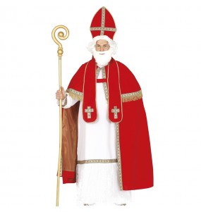 Bischof Sankt Nikolaus Kostüm für Herren