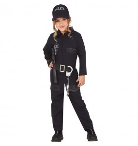 Disfraz de Oficial de policía para niña