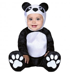 Kuscheliges Baby Pandabär Kostüm