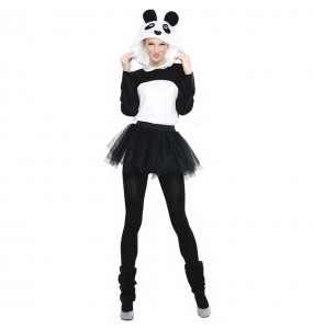 Kostüm Sie sich als Panda mit Tutu Kostüm für Damen-Frau für Spaß und Vergnügungen