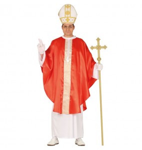 Papst von Rom Erwachseneverkleidung für einen Faschingsabend