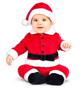 Rotes Weihnachtsmann Kostüm für Babys