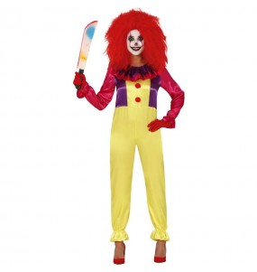 Killer Clown Pennywise Kostüm Frau für Halloween Nacht