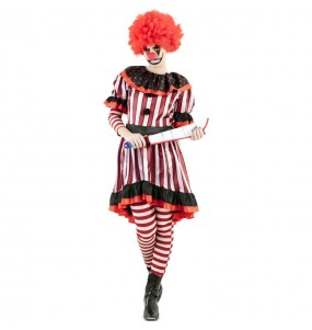 Grausamer Clown Kostüm für Damen
