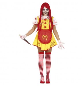 Clown McKiller Kostüm für Damen