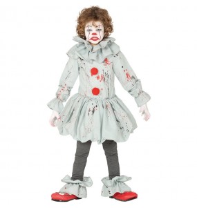 Killer Clown - ESKinderverkleidung für eine Halloween-Party