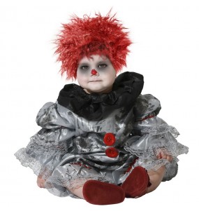 Killer-Clown Kostüm für Babys