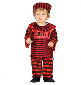 Pennywise Clown Verkleidung für Babies mit dem Wunsch, Terror zu verbreiten