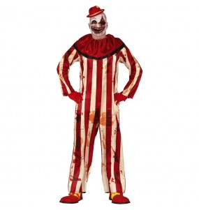 Verkleidung Geistesgestört Clown Erwachsene für einen Halloween-Abend