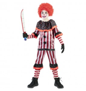 Grausamer Clown Kostüm für Jungen
