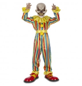 Gruseliger Clown Kinderverkleidung für eine Halloween-Party