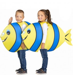 Gelber Fisch Kostüm für Jungen