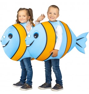 Blauer Fisch Kinderverkleidung, die sie am meisten mögen