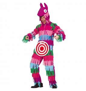 Herren Pinata Kostüm mit Bullseye