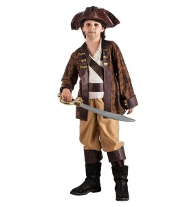 Pirat Black Sam Kostüm für Jungen