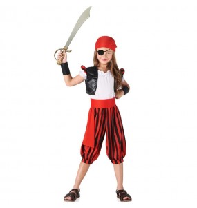 Disfraz de Pirata Isla Tortuga para niña