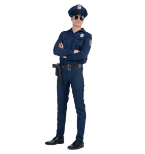 Amerikanischer Polizist Kostüm für Herren
