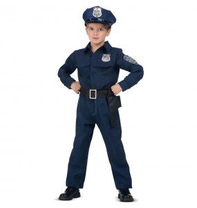 Amerikanische Polizistin Kostüm für Mädchen
