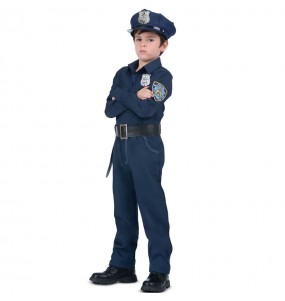 Amerikanische Polizei Kostüm für Jungen