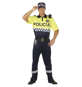 Lokaler Polizist Erwachseneverkleidung für einen Faschingsabend