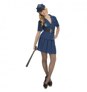 Kostüm Sie sich als New York Polizistin Kostüm für Damen-Frau für Spaß und Vergnügungen