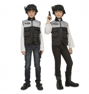 Swat-Polizei mit Zubehör Kinderverkleidung, die sie am meisten mögen