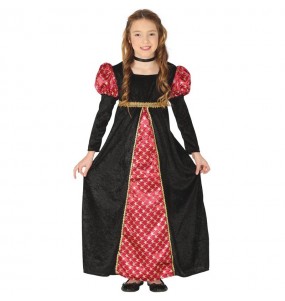 Mittelalterliche Hofprinzessin Mädchenverkleidung, die sie am meisten mögen