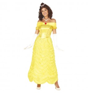 Kostüm Sie sich als Prinzessin Belle - Die Schöne und das Biest Kostüm für Damen-Frau für Spaß und Vergnügungen