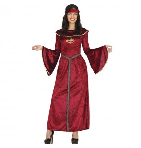 Mittelalterliche Prinzessin Isolde Kostüm für Damen