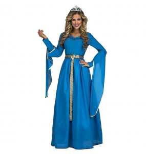 Kostüm Sie sich als Mittelalterliche Prinzessin Eleanor Kostüm für Damen-Frau für Spaß und Vergnügungen