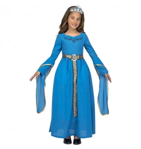 Mittelalterliche Prinzessin Eleanor Mädchenverkleidung, die sie am meisten mögen