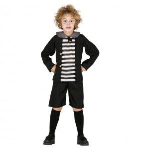Pugsley Addams Kinderverkleidung für eine Halloween-Party