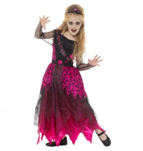 Verkleiden Sie die Zombie Tanz Königin Mädchen für eine Halloween-Party