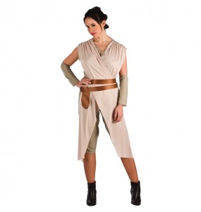 Kostüm Sie sich als Rey Star Wars Kostüm für Damen-Frau für Spaß und Vergnügungen