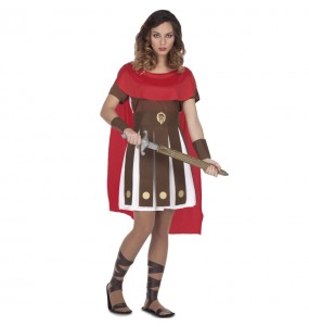 Kostüm Sie sich als Römischer Kriegerin Kostüm für Damen-Frau für Spaß und Vergnügungen