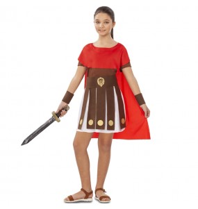 Römischer Kriegerin Mädchenverkleidung, die sie am meisten mögen