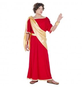 Römischer rot-goldener Kostüm für Herren