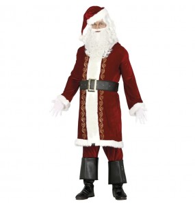 Weihnachtsmann mit Mantel Kostüm für Herren